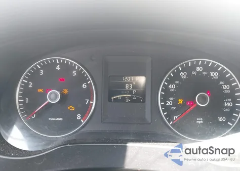 2013 Volkswagen Jetta 2.5L Se из США, поврежденный, VIN 3VWDP7AJ5DM441541